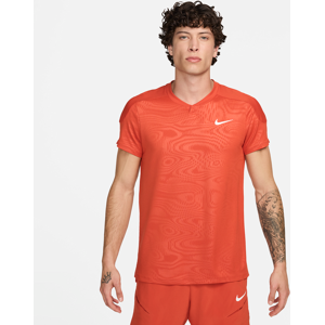 NikeCourt SlamDri-FIT Tennisoberteil für Herren - Orange - S