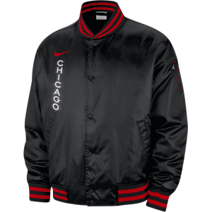 Chicago Bulls 2023/24 City Edition Nike NBA-Jacke für Herren - Schwarz - S