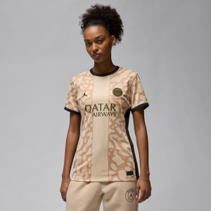 Paris Saint-Germain 2023/24 Stadium Fourth Jordan Dri-FIT-Replica-Fußballtrikot für Damen - Braun - S (EU 36-38)