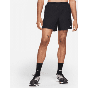 Nike Challenger Herren-Laufshorts mit Futter (ca. 13 cm) - Schwarz - XL