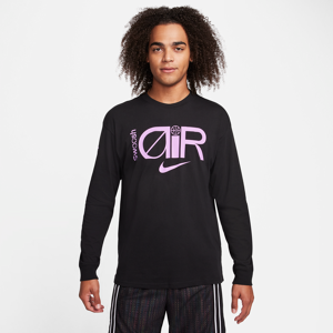 Nike Max90Basketball-Longsleeve für Herren - Schwarz - L