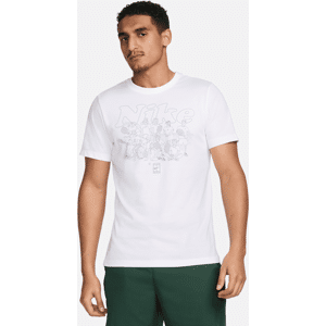 NikeCourt Dri-FIT Tennis T-Shirt für Herren - Weiß - S