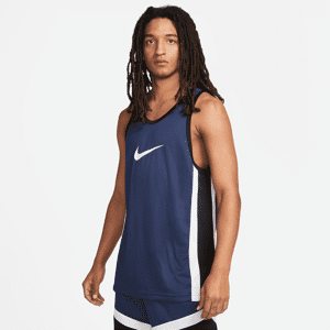 Nike Icon Dri-FIT Basketballtrikot für Herren - Blau - M