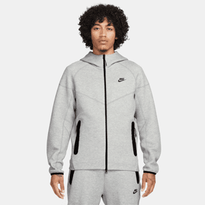 Nike Sportswear Tech Fleece Windrunner Herren-Hoodie mit durchgehendem Reißverschluss - Grau - S