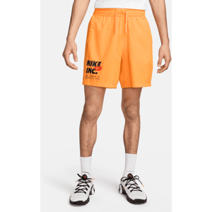 Nike Form ungefütterte Dri-FIT-Fitnessshorts für Herren (ca. 18 cm) - Gelb - XL