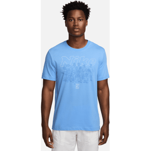 NikeCourt Dri-FIT Tennis T-Shirt für Herren - Blau - M