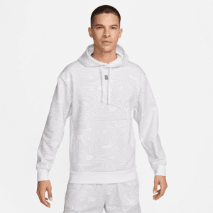 NikeCourt HeritageDri-FIT Tennis-Hoodie aus Fleece für Herren - Weiß - M