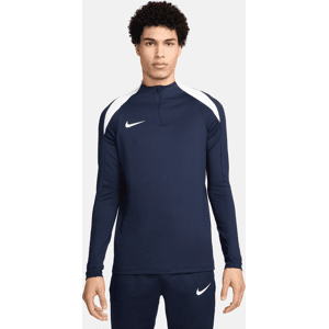 Nike Strike Dri-FIT-Fußball-Drill-Herrenoberteil mit Halbreißverschluss - Blau - S