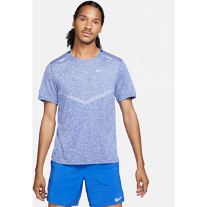 Nike Rise 365 Dri-FIT Kurzarm-Laufoberteil für Herren - Blau - S