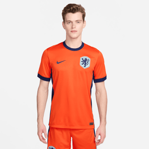 Netherlands (Men's Team) 2024/25 Stadium Home Nike Dri-FIT Soccer Replica Fußballtrikot für Herren - Orange - S