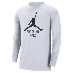 Brooklyn Nets EssentialJordan NBA-Longsleeve für Herren - Weiß - M