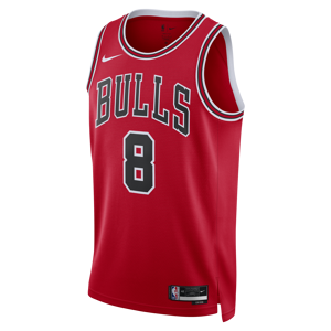 Chicago Bulls Icon Edition 2022/23 Nike Dri-FIT NBA Swingman Trikot für Herren - Rot - L