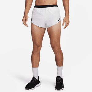 Nike AeroSwiftDri-FIT-ADV-Laufshorts mit Innenslip für Herren (ca. 5 cm) - Weiß - XL