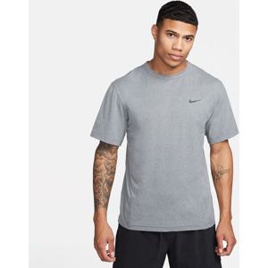 Nike Hyverse vielseitiges Nike Dri-FIT UV Kurzarm-Oberteil für Herren - Grau - M