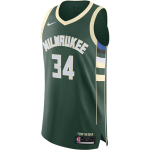 Giannis Antetokounmpo Bucks Icon Edition 2020 Nike NBA Authentic Trikot für Herren - Grün - M (US 44)