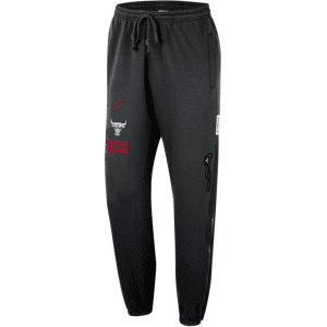 Chicago Bulls Standard Issue 2023/24 City EditionNike NBA Courtside Hose für Herren - Schwarz - M