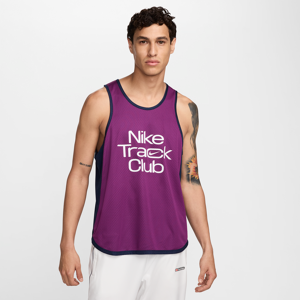 Nike Track Club Dri-FIT-Lauf-Singlet für Herren - Lila - M