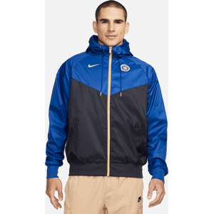 Chelsea FC Sport Essentials WindrunnerNike Fußball-Webjacke mit Kapuze für Herren - Blau - S