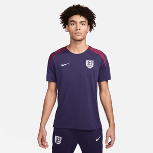England Strike Nike Dri-FIT Kurzarm-Fußballoberteil aus Strickmaterial für Herren - Lila - XXL