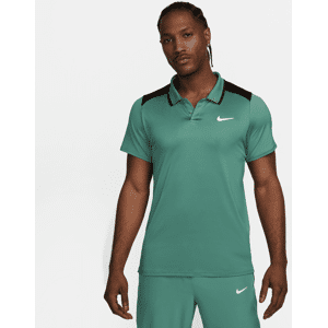 NikeCourt Advantage Dri-FIT Tennis-Poloshirt für Herren - Grün - L