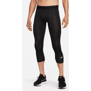 Nike Pro Dri-FIT-Fitness-Tights in 3/4-Länge für Herren - Schwarz - L