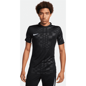 Nike AcademyDri-FIT Kurzarm-Fußballoberteil für Herren - Schwarz - L