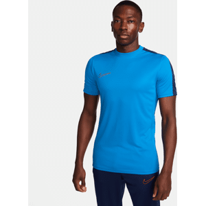 Nike Academy Dri-FIT Kurzarm-Fußballoberteil für Herren - Blau - S