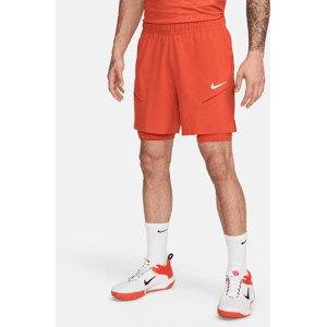 NikeCourt SlamDri-FIT Tennisshorts (Herren) - Orange - M