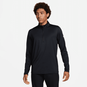 Nike Victory Dri-FIT Golfoberteil mit Halbreißverschluss für Herren - Schwarz - XL
