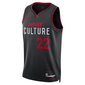 Jimmy Butler Miami Heat City Edition 2023/24Nike Dri-FIT NBA Swingman Trikot für Herren - Schwarz - M