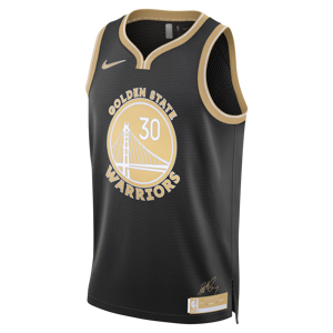 Stephen Curry Golden State Warriors 2024 Select SeriesNike Dri-FIT NBA Swingman Trikot für Herren - Schwarz - L