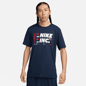 Nike Dri-FIT Fitness-T-Shirt für Herren - Blau - M