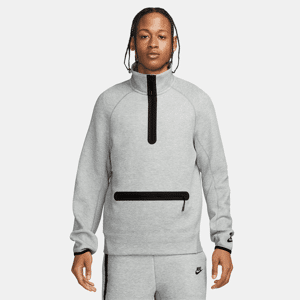 Nike Sportswear Tech FleeceHerren-Sweatshirt mit Halbreißverschluss - Grau - M
