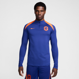 Niederlande Strike Nike Dri-FIT Fußball-Drill-Oberteil für Herren - Blau - XL