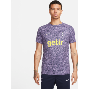 Tottenham Hotspur Academy Pro Nike Dri-FIT Pre-Match-Fußballoberteil für Herren - Blau - XL