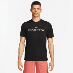 Nike Dri-FIT Fitness-T-Shirt für Herren - Schwarz - XXL