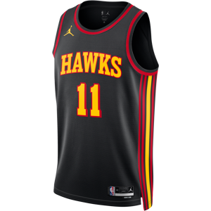 Atlanta Hawks Statement Edition Jordan Dri-FIT NBA Swingman Trikot für Herren - Schwarz - M