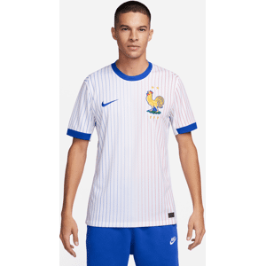 FFF (Men's Team) 2024/25 Stadium Away Nike Replica Fußballtrikot mit Dri-FIT-Technologie für Herren - Weiß - M