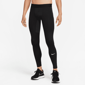 Nike Pro Warm Herren-Tights - Schwarz - L