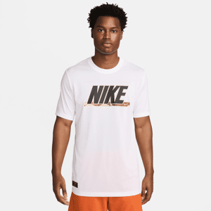NikeDri-FIT Fitness-T-Shirt für Herren - Weiß - S