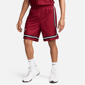 Nike DNA Crossover Dri-FIT Basketballshorts für Herren (ca. 20,5 cm) - Rot - XL