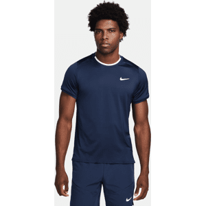 NikeCourt Advantage Dri-FIT-Tennisoberteil für Herren - Blau - M