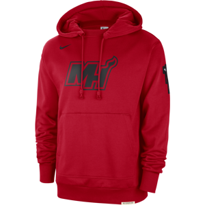 Miami Heat Standard Issue 2023/24 City EditionNike NBA Courtside Hoodie für Herren - Rot - L