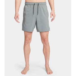 Nike Unlimited vielseitige Dri-FIT Herrenshorts ohne Futter (ca. 18 cm) - Grau - L