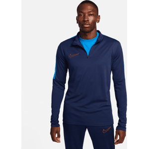 Nike AcademyDri-FIT-Fußball-Oberteil mit Halbreißverschluss für Herren - Blau - S