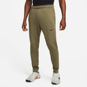 Nike Dry Dri-FIT schmal zulaufende Fitness-Fleece-Hose für Herren - Grün - S