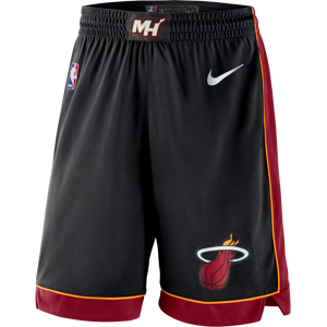 Miami Heat Icon Edition Nike NBA Swingman Shorts für Herren - Schwarz - S