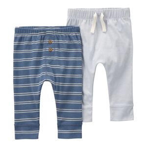 Carter's 2er-Pack Jogginghosen Ringel blau