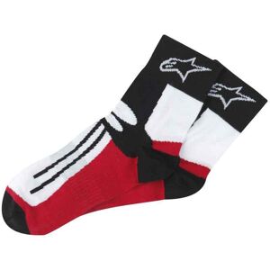 Alpinestars Racing Road Socken kurz S M Schwarz Rot