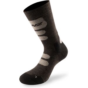 Lenz Trekking 8.0 Socken 39 40 41 Braun